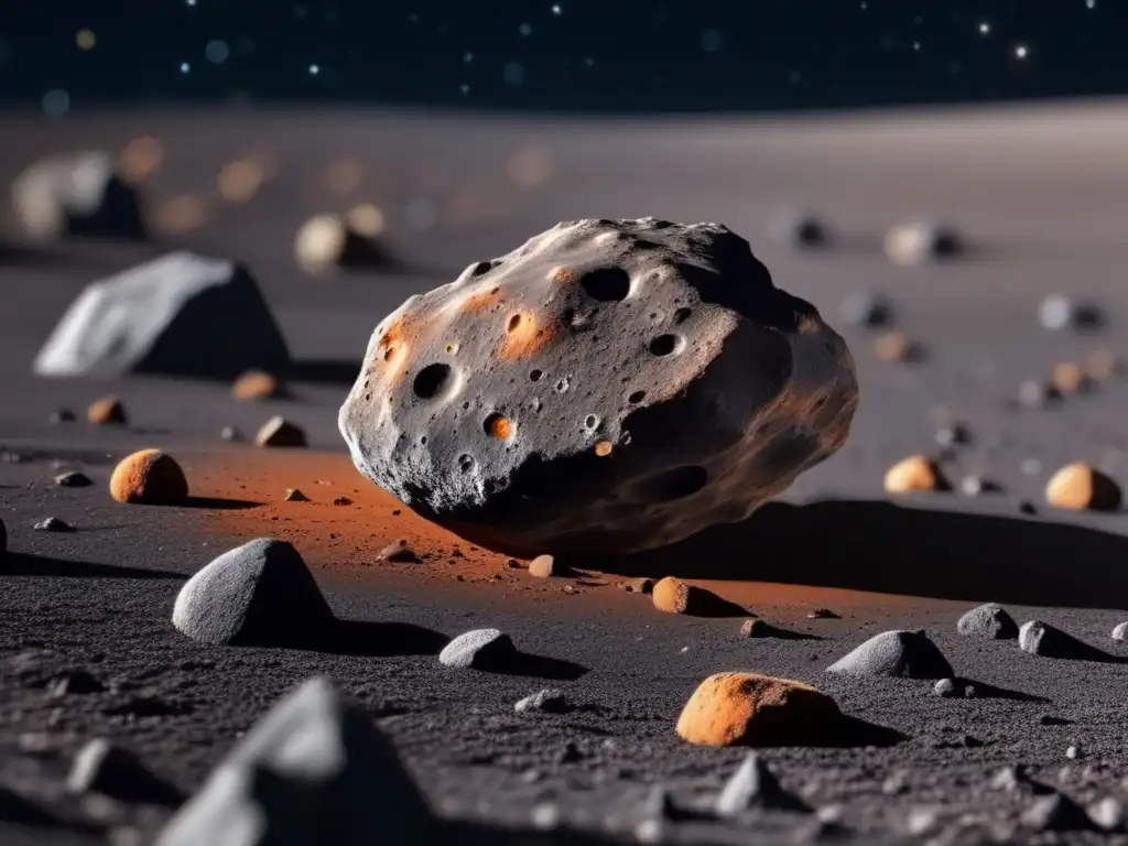 Adaptación microorganismos en asteroide extremo