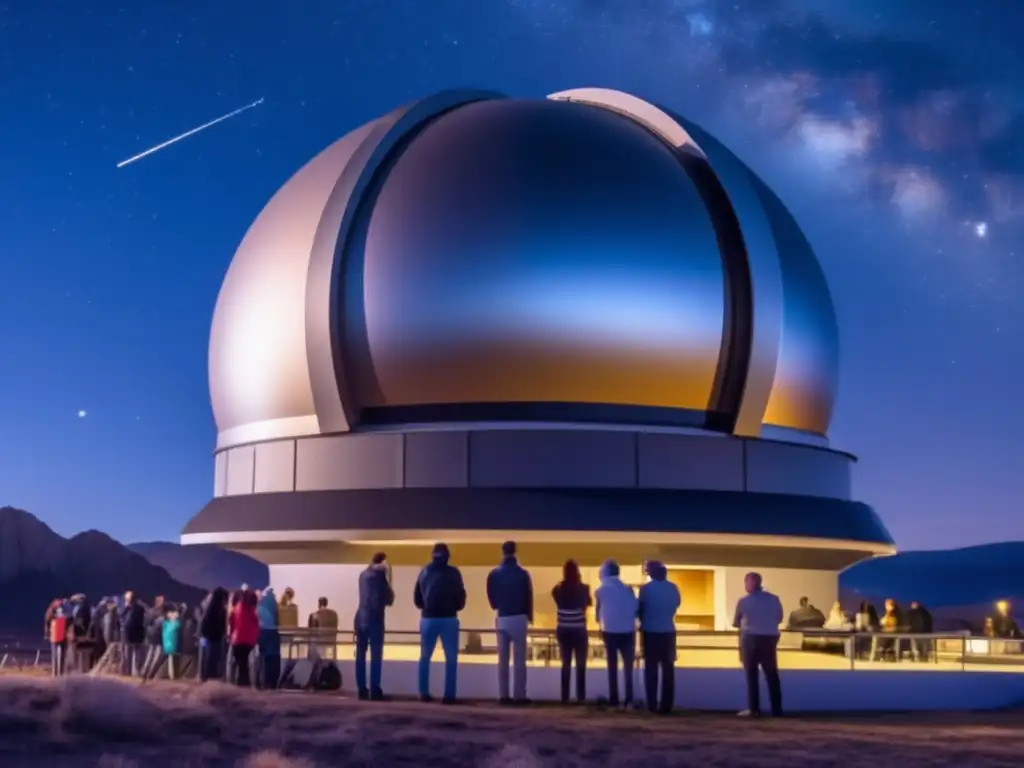Búsqueda aficionados de asteroides en la noche, con telescopio de última generación y estudio de datos
