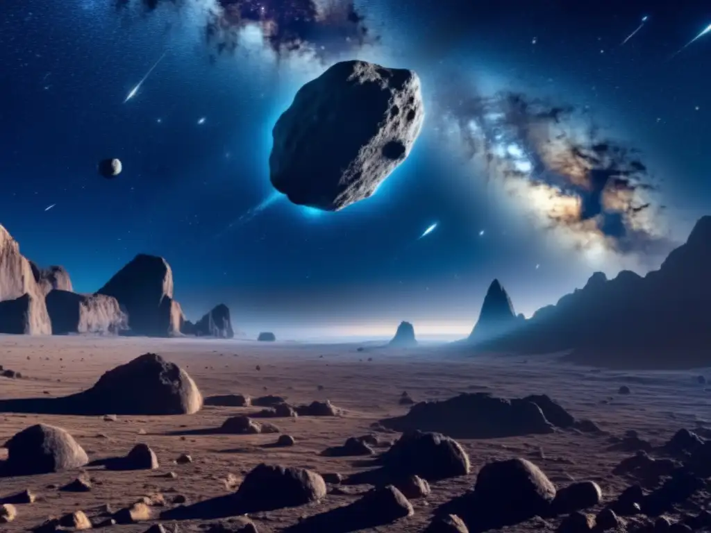 Agua en asteroides: vida y combustible