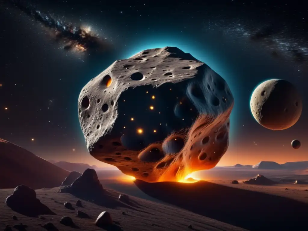 Descubrimiento anillos asteroide Chariklo: imagen 8k revela su belleza celeste y misterios cósmicos