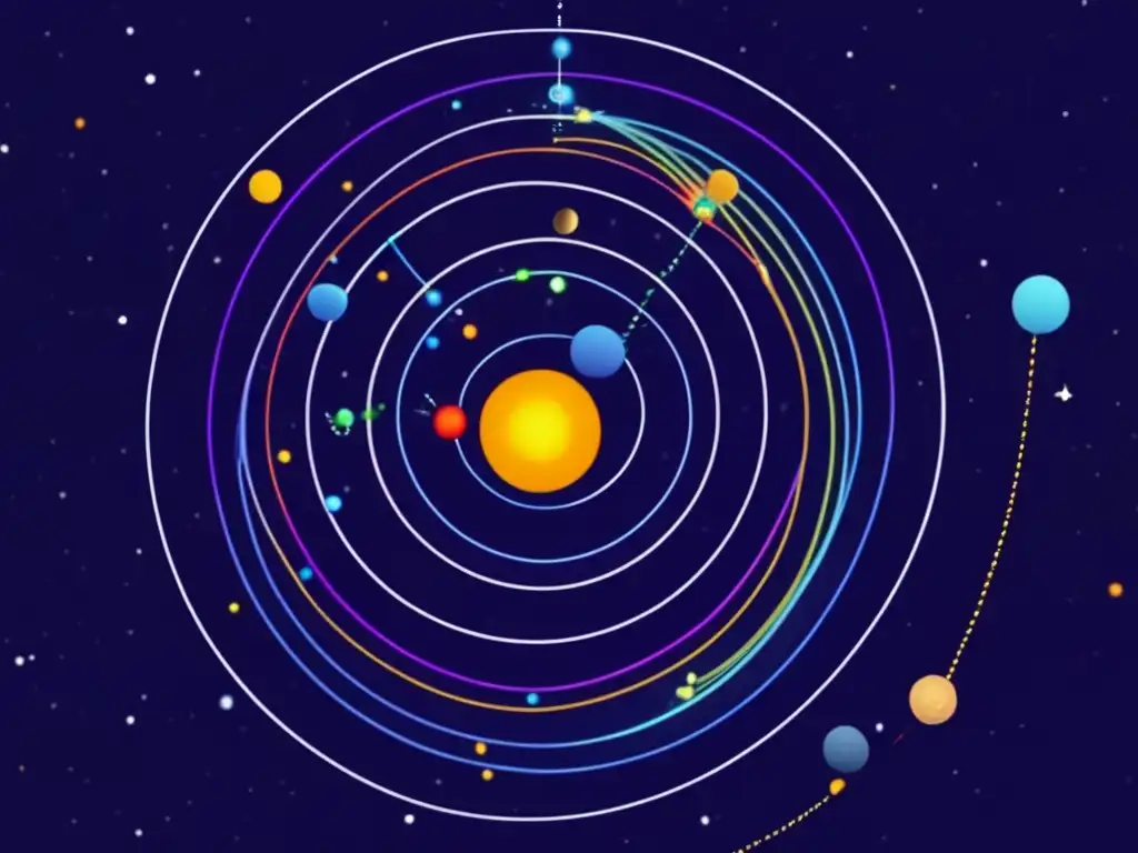 Anillos de asteroides Centauros en el sistema solar