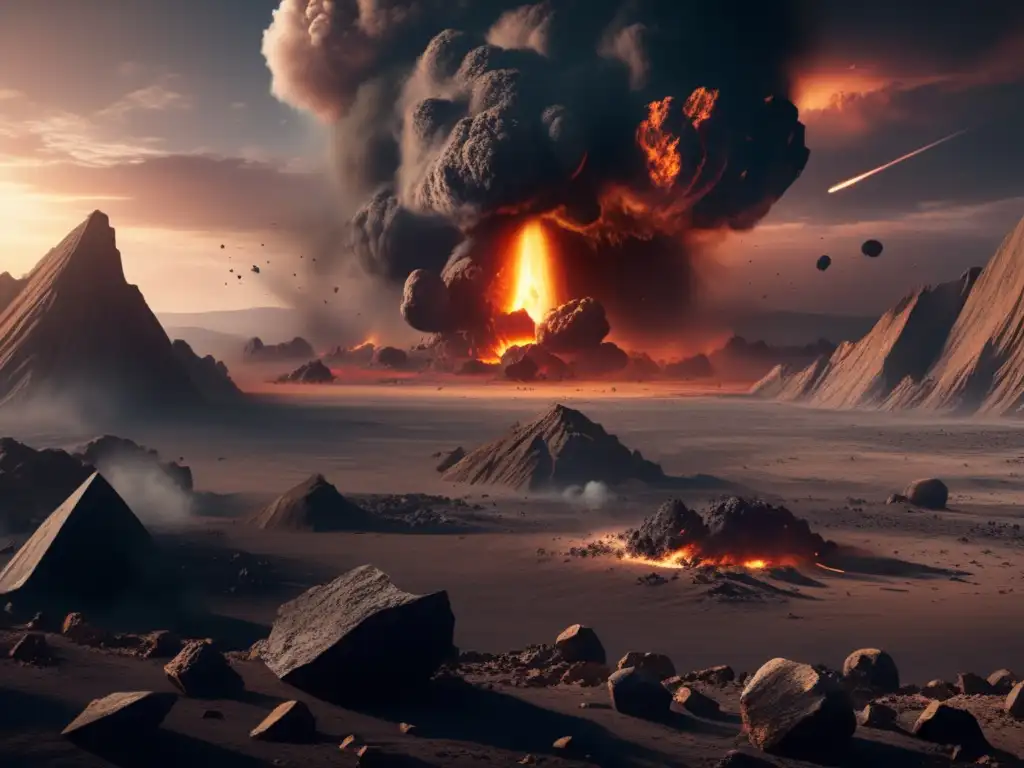 Apocalipsis tras impacto de asteroides expulsados del sistema solar