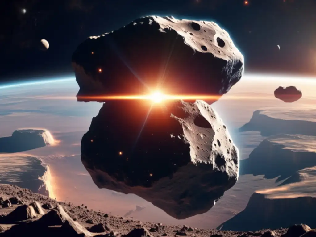 Asteroid colisión: Evaluación daños