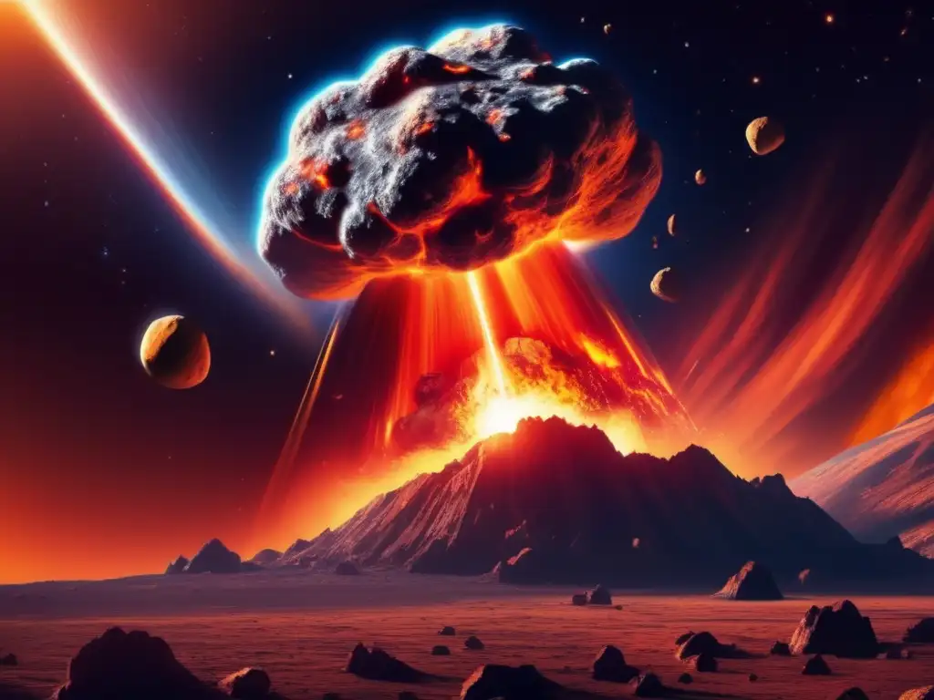 Asteroid impacto catastrófico y exploración de recursos