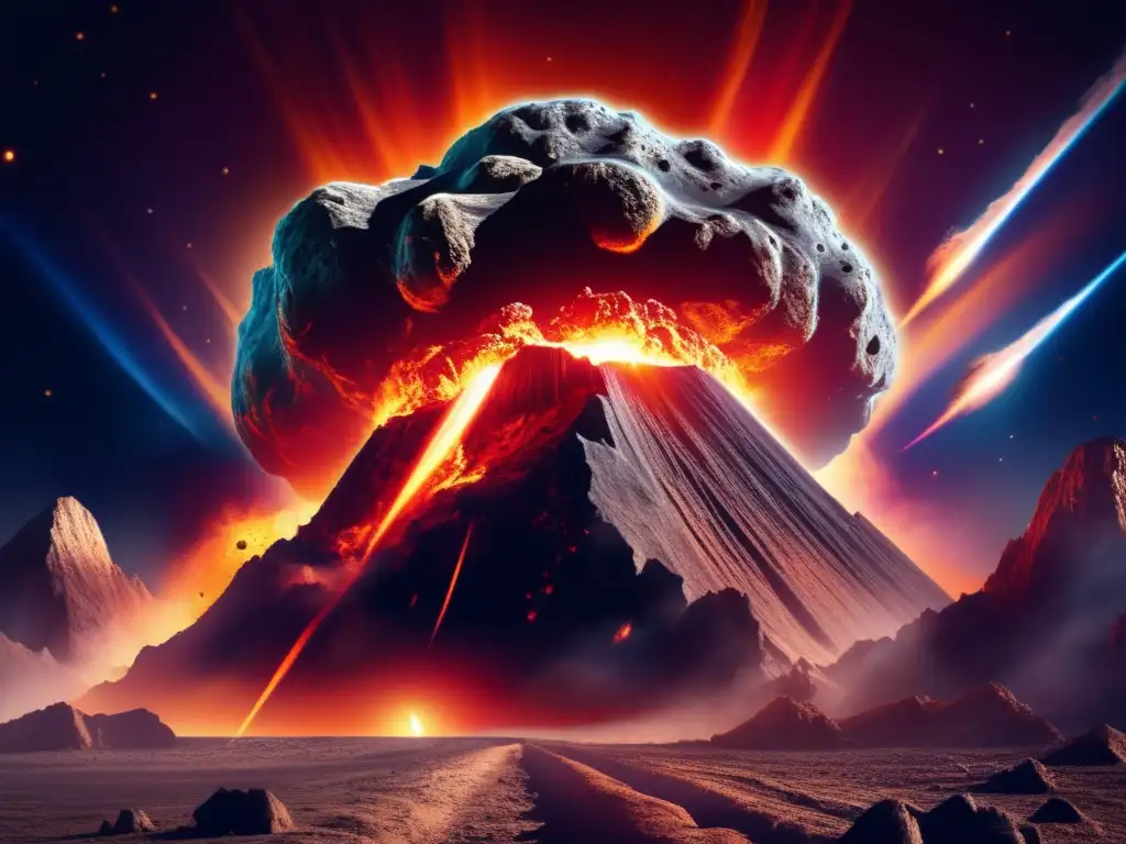 Asteroid impacto, detalles impactantes, Tierra, tecnologías emergentes extracción minar asteroides