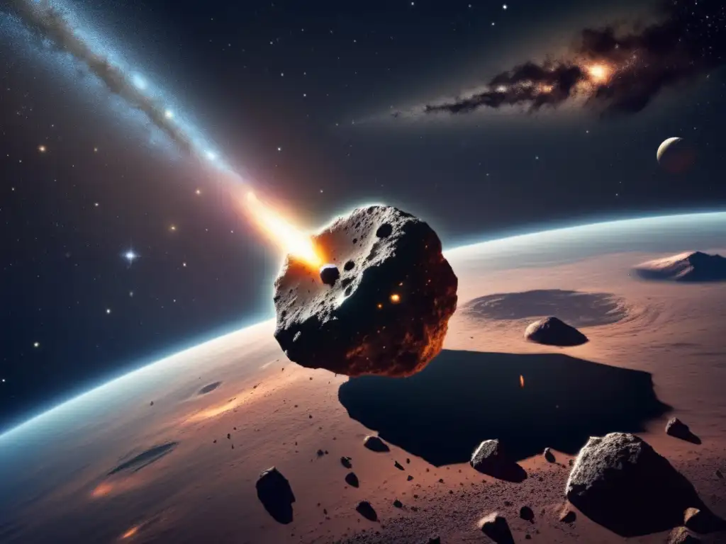Asteroida amenazante hacia la Tierra: Protección contra impactos de asteroides