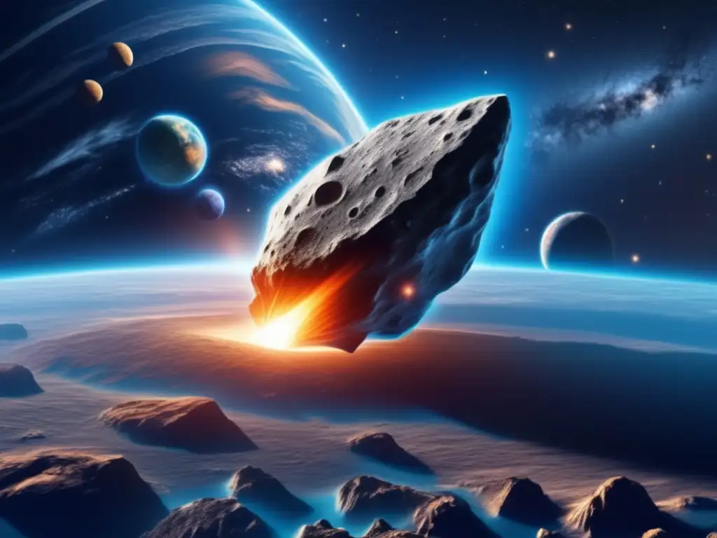 Asteroida 8k acercándose a la Tierra, resalta importancia de la explotación de asteroides