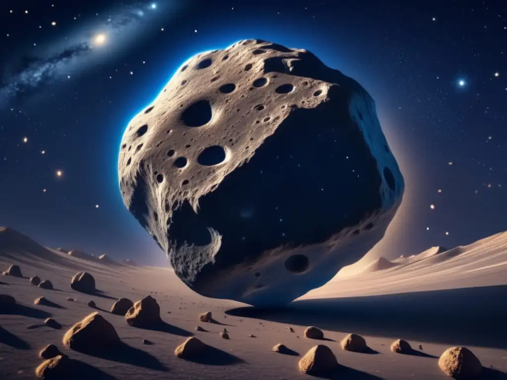 Un asteroide basáltico: Significado en el universo
