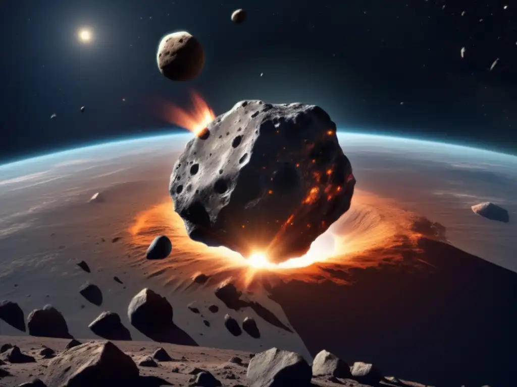 Asteroide cercano cambia destino, peligro inminente