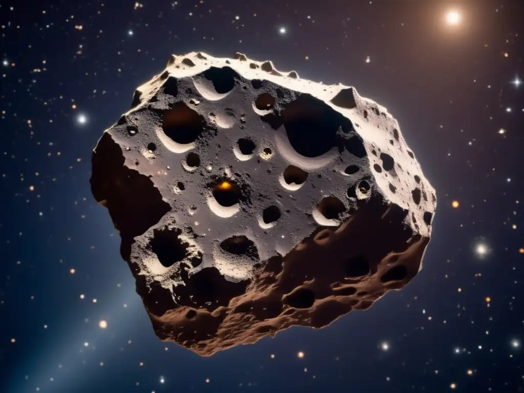 Asteroide carbonáceo, fósil cósmico