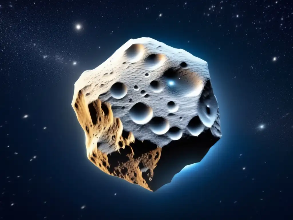 Asteroide helado: enigmas y impacto