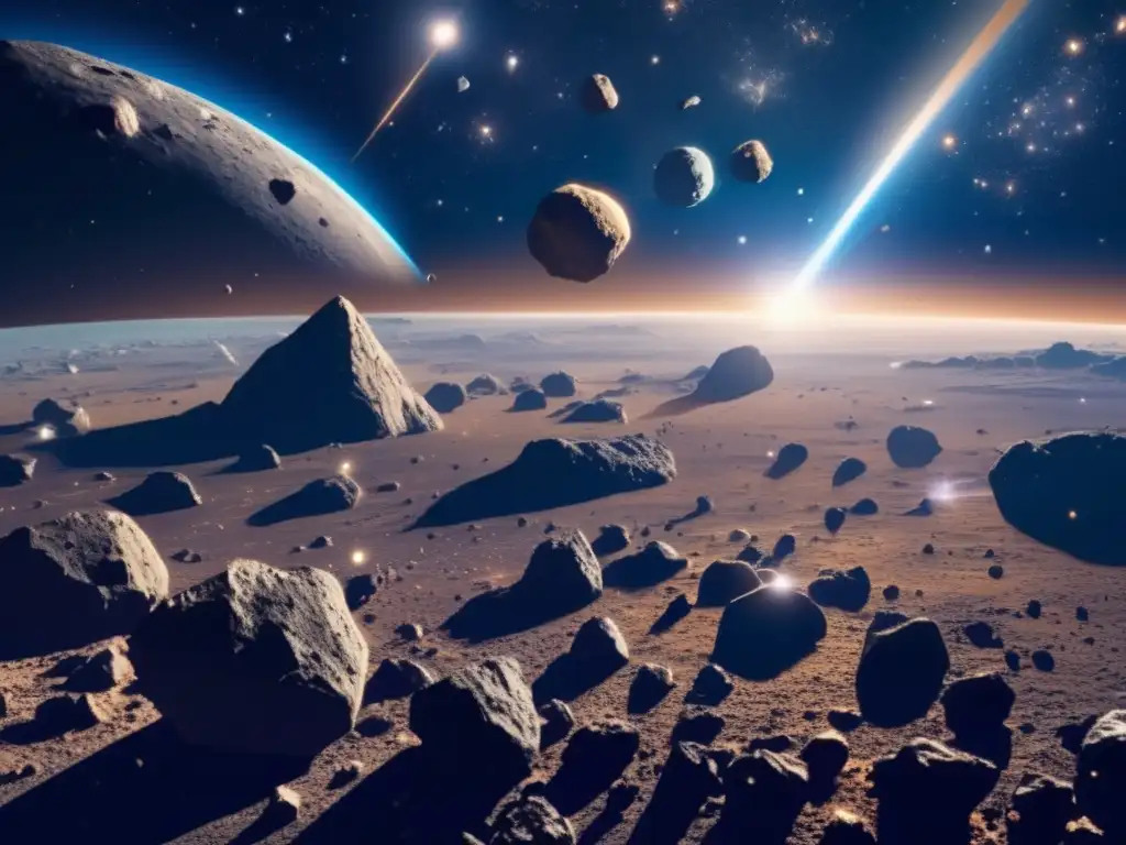 Asteroide minero: explorando la colonización espacial