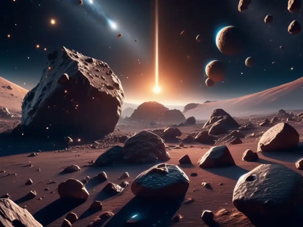 Asteroide: Alteración órbitas misiones asteroides
