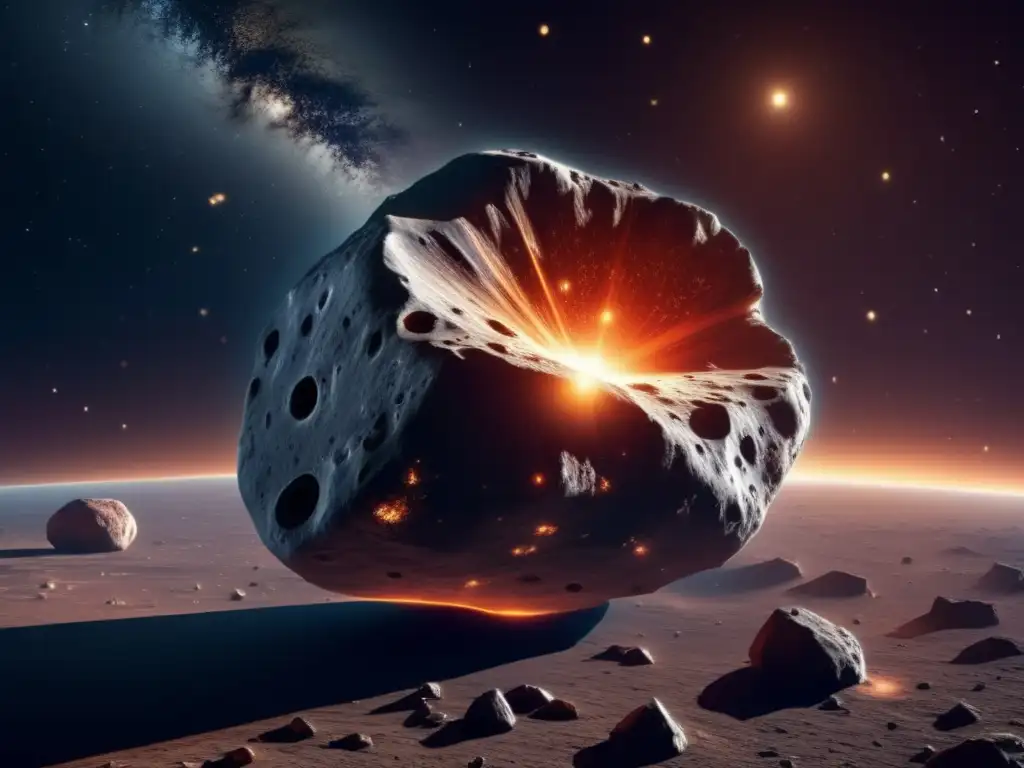 Asteroide 8k: Potenciales impactos asteroides planeta