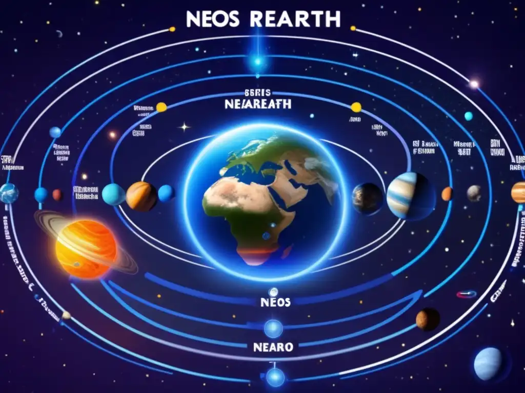 Diferenciar asteroide seguro amenaza real en órbita terrestre