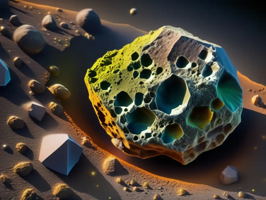 Investigación de asteroide de silicato: detalles y estructura