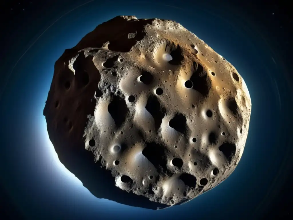 Asteroide Vesta: superficie, crater Rheasilvia y exploración de asteroides: Vesta y Ceres