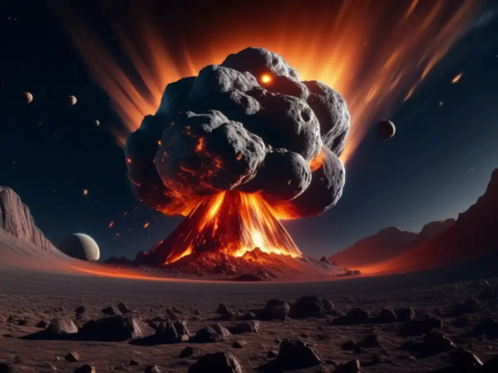Asteroide 8k impacta a la Tierra, mostrando riesgos y vulnerabilidad