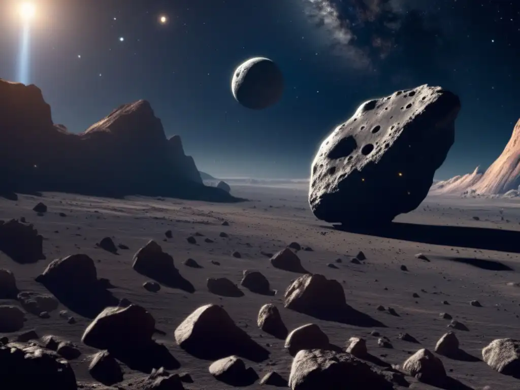 Asteroide tipo C: Economía y belleza en el espacio