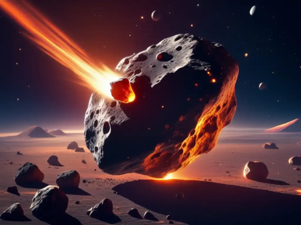 Un asteroide tipo D: Mitos y realidades