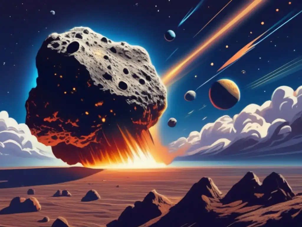 Asteroide en trayectoria hacia la Tierra: peligro inminente