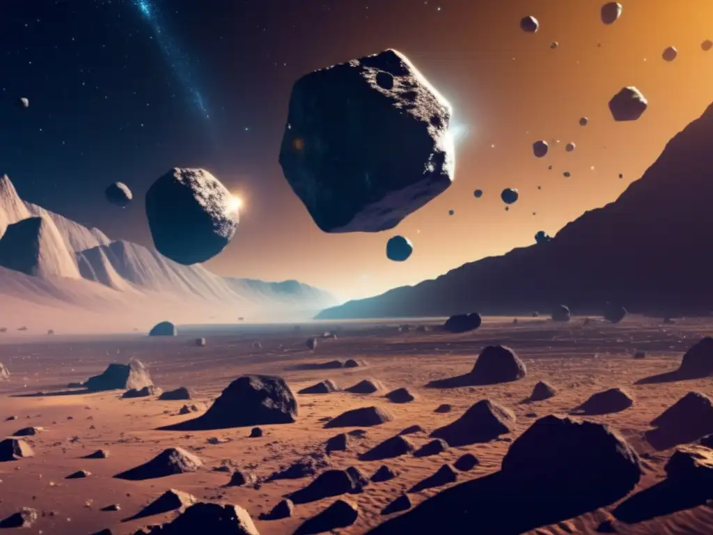 Explotación de asteroides: Beneficios y futurismo en minería espacial