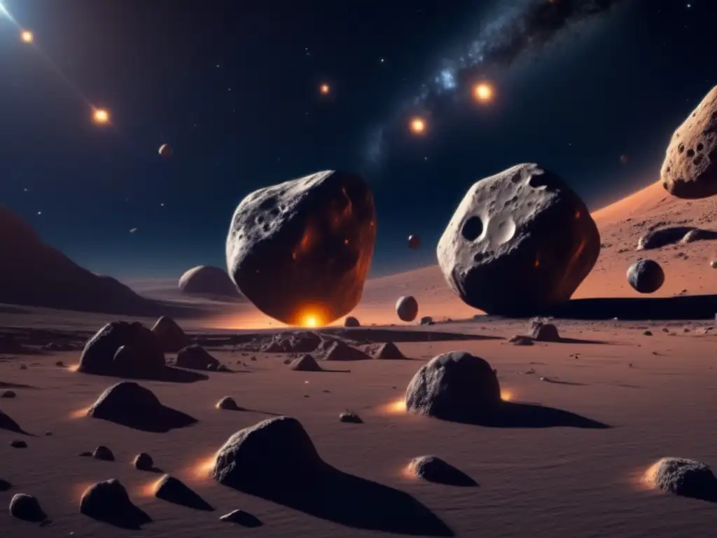 Asteroides binarios: teorías colisión cósmica