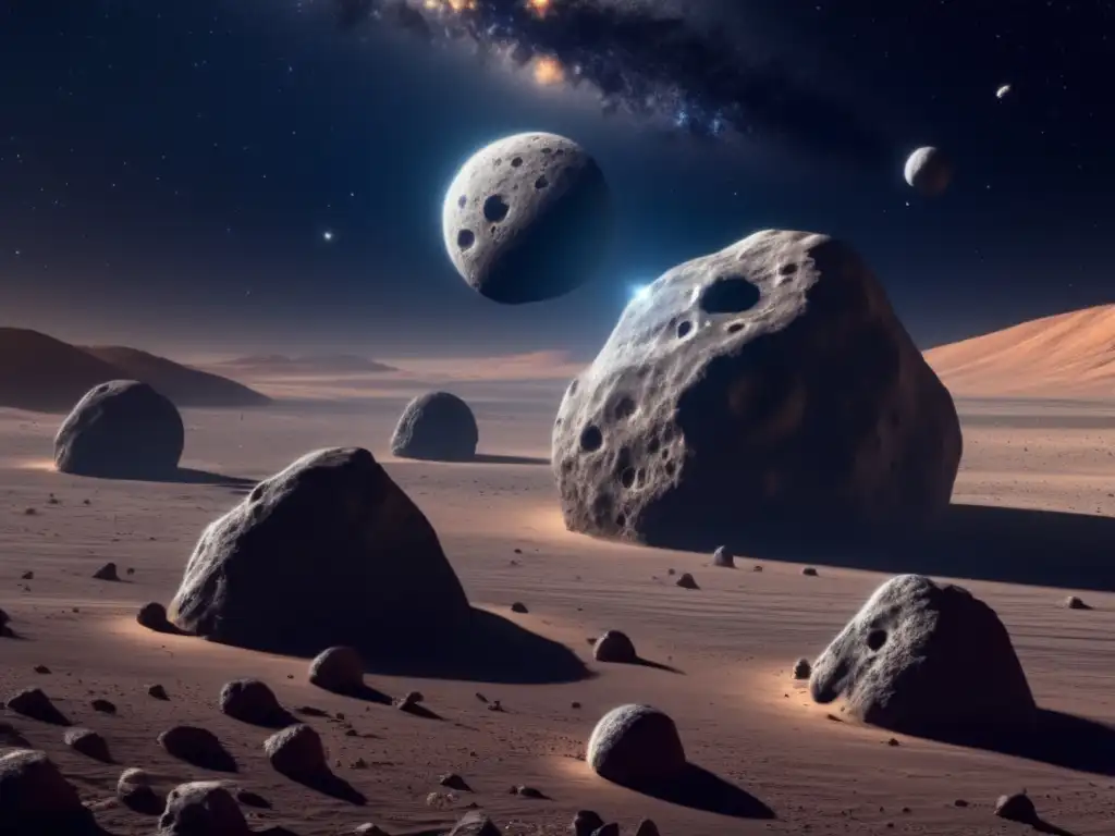 Asteroides binarios: evolución espacial