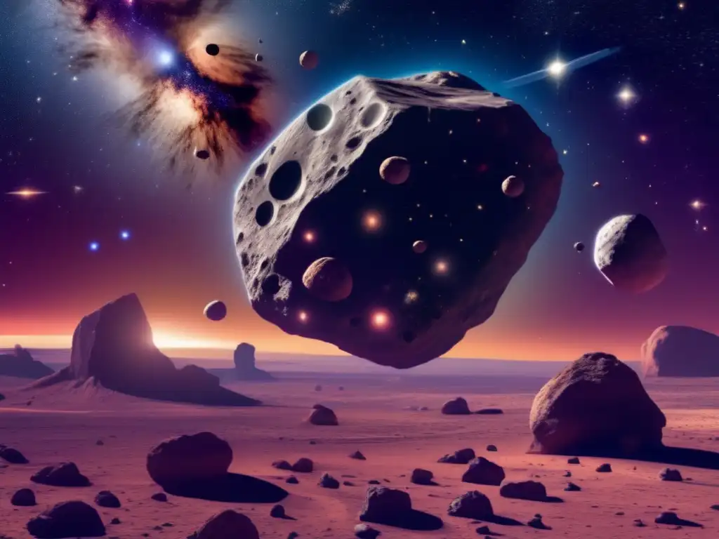 Exploración y colonización de asteroides binarios en el espacio