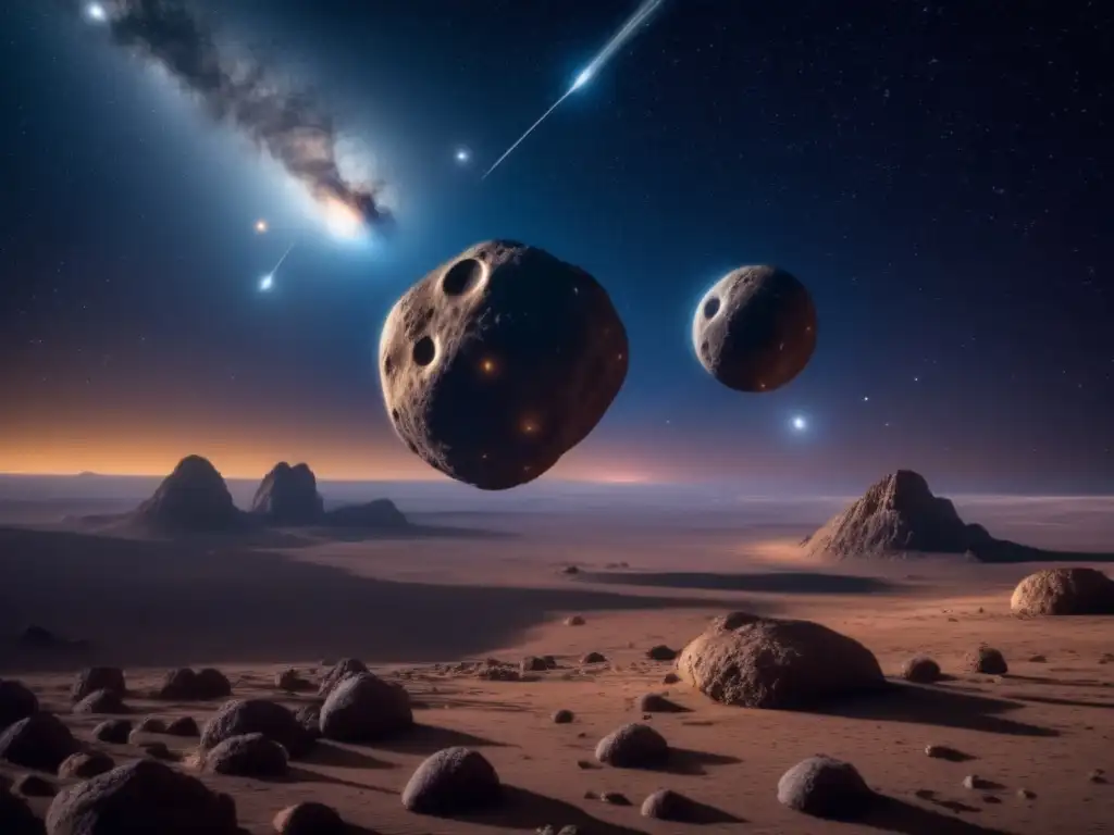 Formación y evolución de asteroides binarios en el espacio cósmico