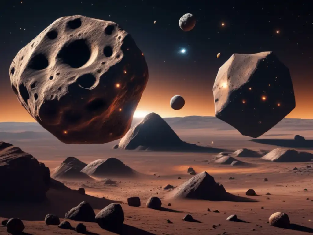 Asteroides binarios en expanse del espacio: majestuosos, rugosos, conectados a formación sistema solar