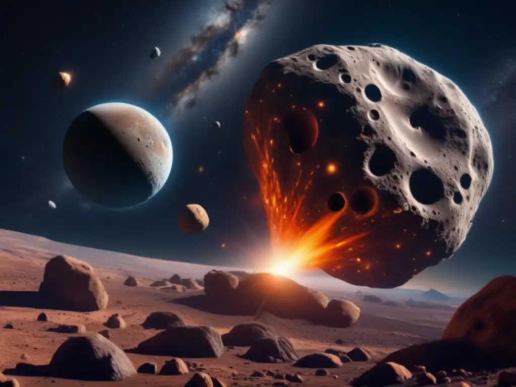 Amenaza asteroides binarios impacto Tierra