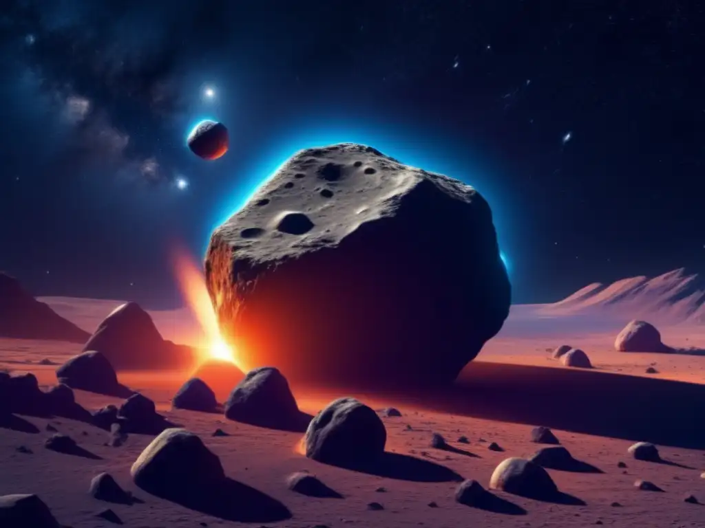 Asteroides binarios: misiones espaciales clave