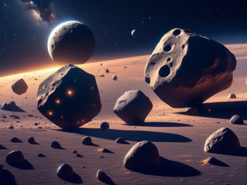 Asteroides binarios y triples: complejidad espacial