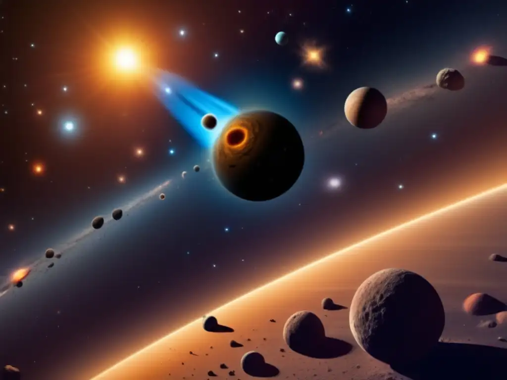 Evolución cósmica: Ttype asteroides, características únicas