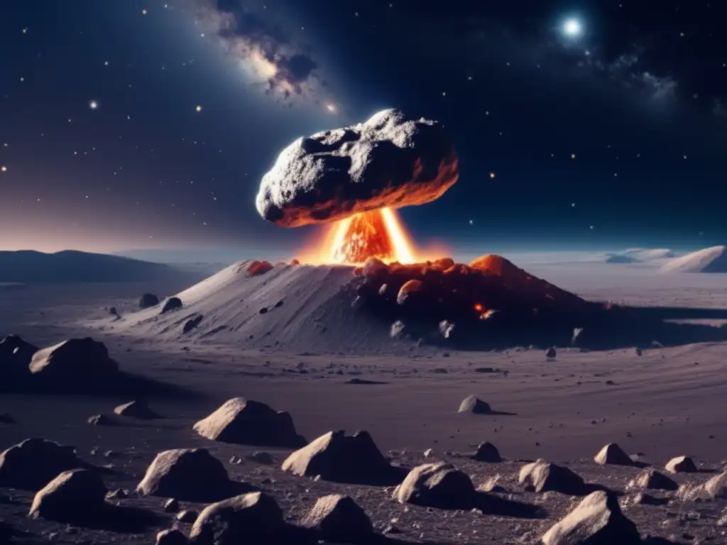 Asteroides carbonáceos compuestos prebióticos revelan peligro y consecuencias