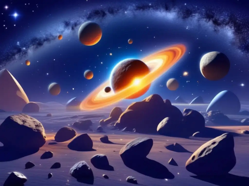 Asteroides carbonáceos: fósiles cósmicos de belleza enigmática