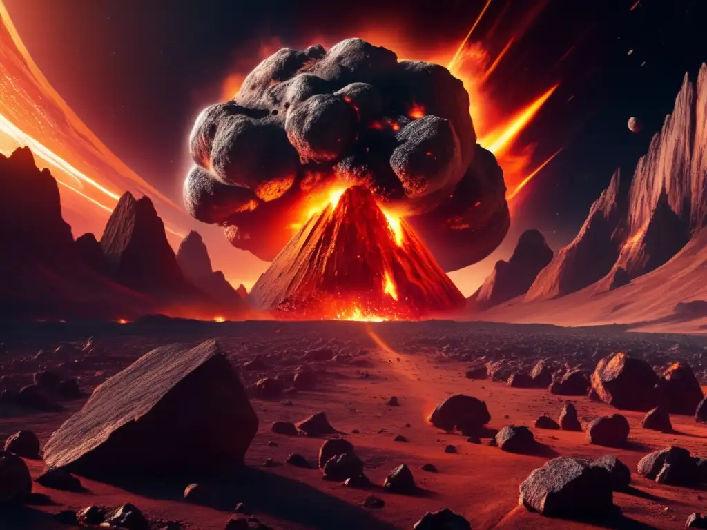 Evolución de asteroides en cine