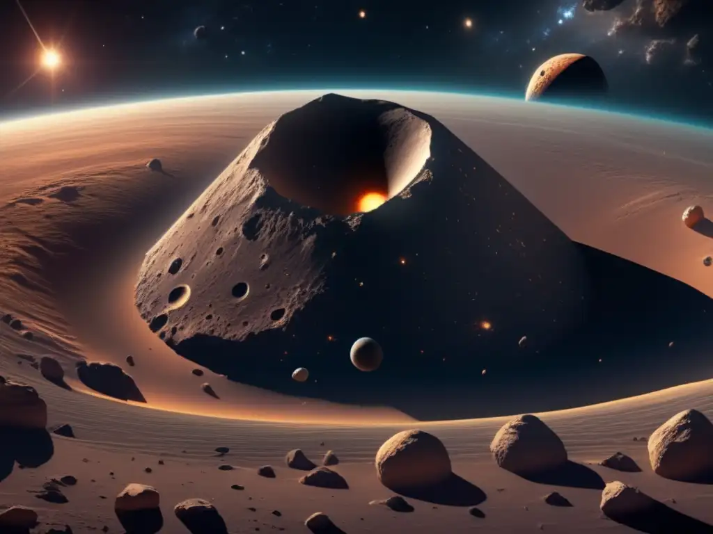 Asteroides Cinturón Kuiper: Tamaño y composición de los objetos celestiales