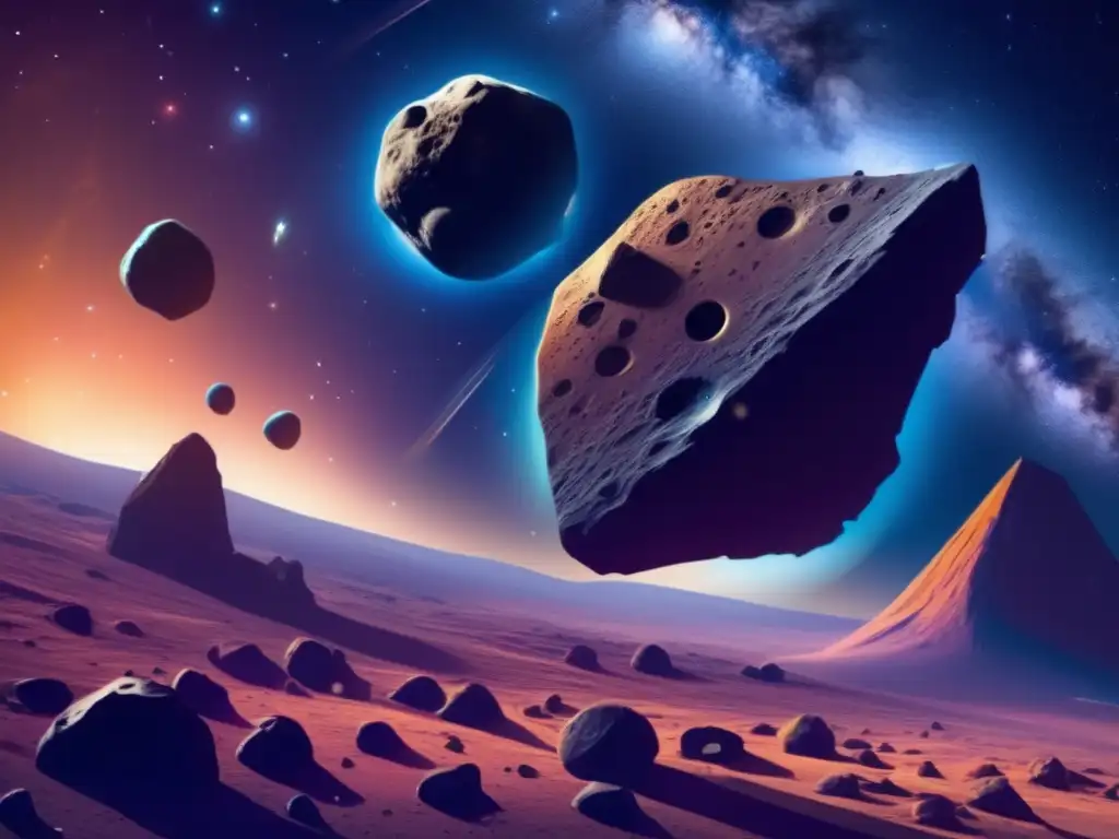 Asteroides doble núcleo: rareza en el universo