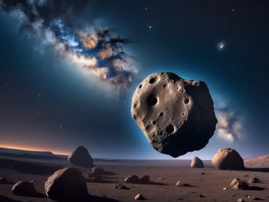Asteroides dobles: imagen impactante de 8k muestra su belleza y complejidad