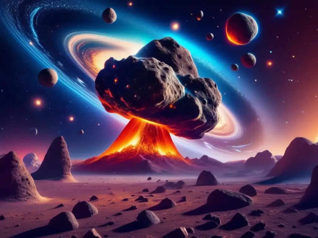 Formación de asteroides en escena cósmica: Exploración y aprovechamiento de asteroides