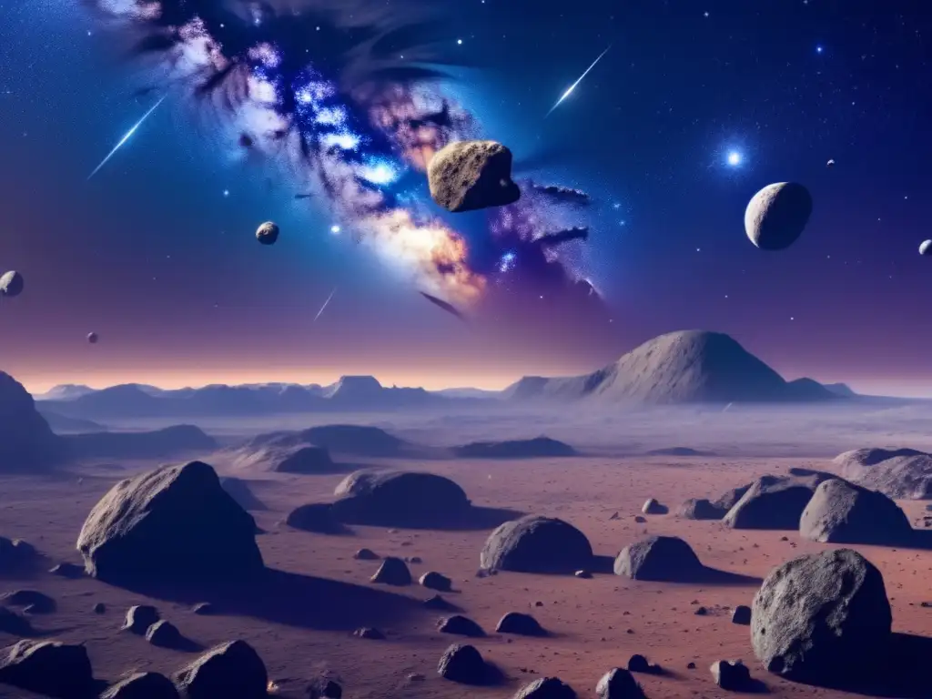 Asteroides: Un escenario espacial de conflictos y cooperación