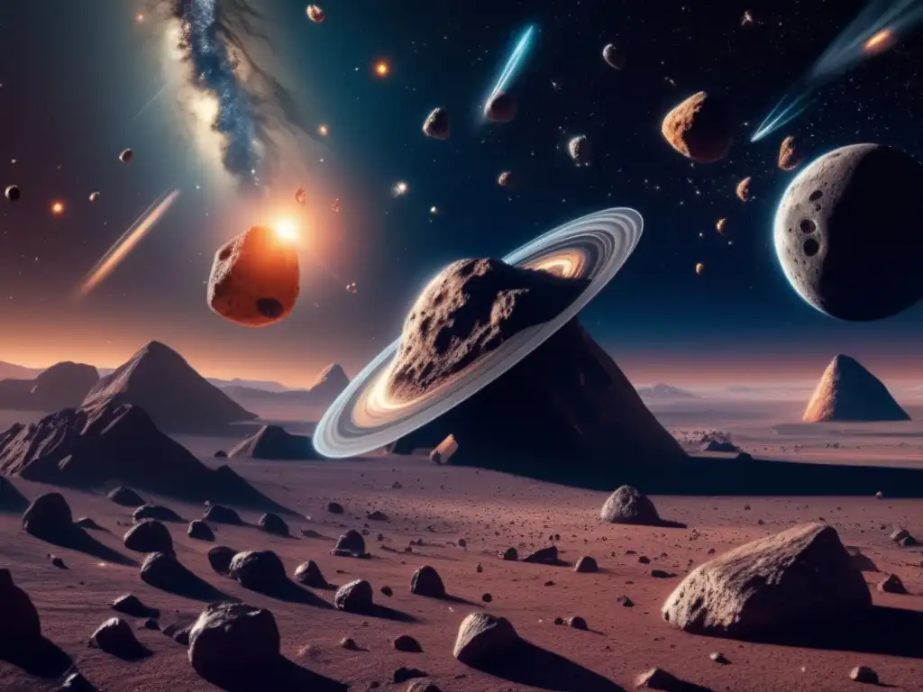 Explotación de asteroides: legislación espacial y maravillas cósmicas