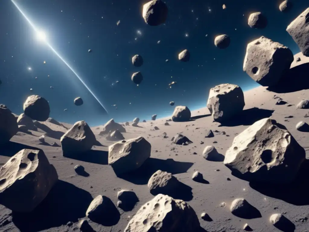Asteroides flotando en el espacio: Consecuencias del impacto en la Tierra