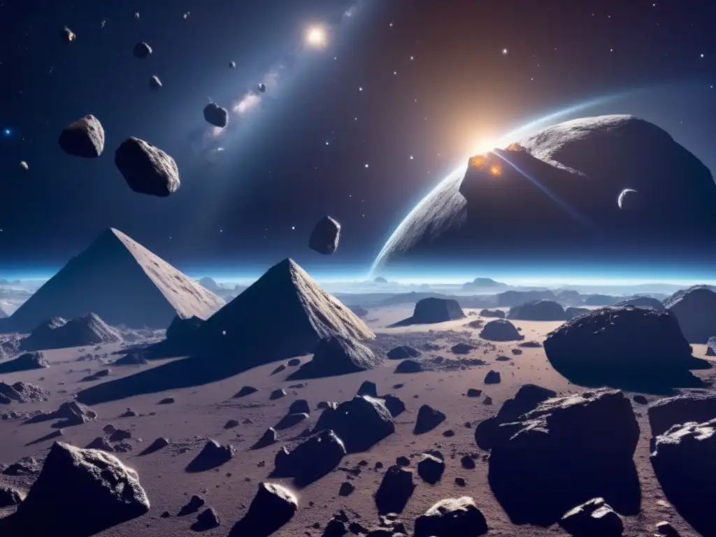 Asteroides en el espacio: economía, recursos y liderazgo