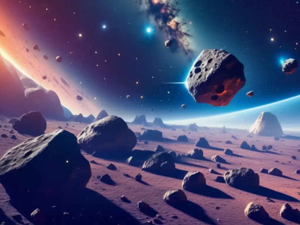 Asteroides en el espacio: minería responsable (Marco Legal Minería Espacial Responsable)