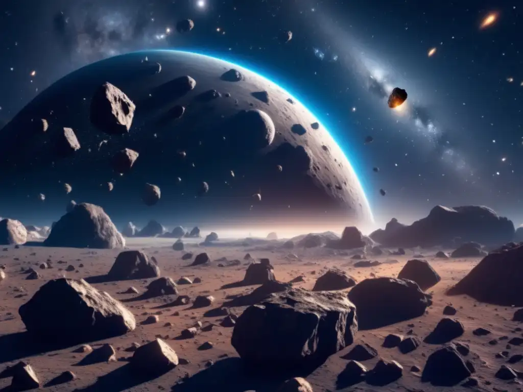 Asteroides en el espacio: Explorando y explotando su potencial
