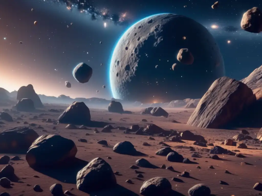 Asteroides en el espacio: Exploración y explotación de recursos