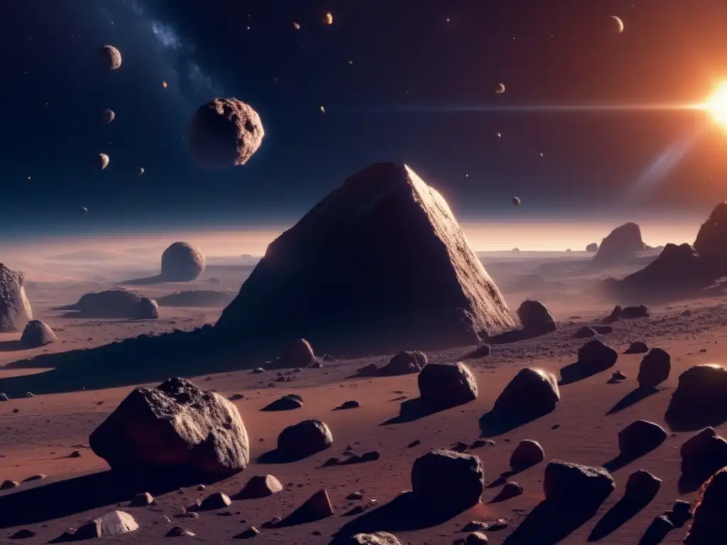 Asteroides: estaciones hacia Marte, belleza y misterio de un cluster flotante en el espacio